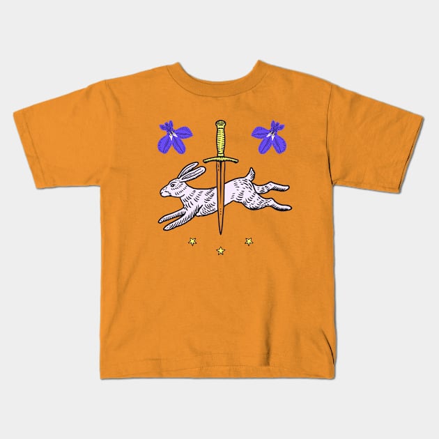 Hare & dagge Kids T-Shirt by Bioshart